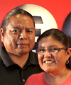 Patrick and Sharon Yazzie of Chinle, Ariz. claimed a $1 million Powerball prize