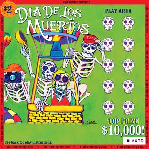 Dia de Los Muertos scratcher