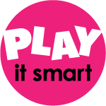 Play it smart sticker 