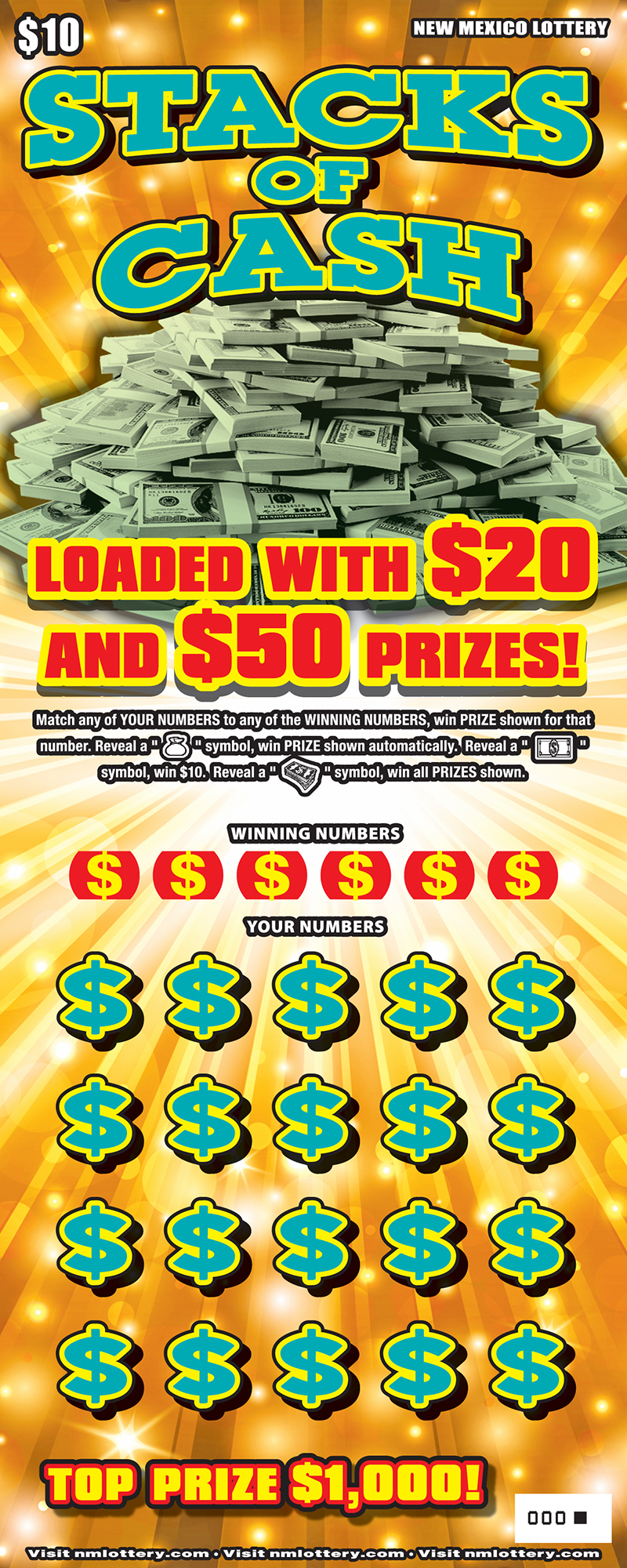 Money Bag Bonus Scratcher