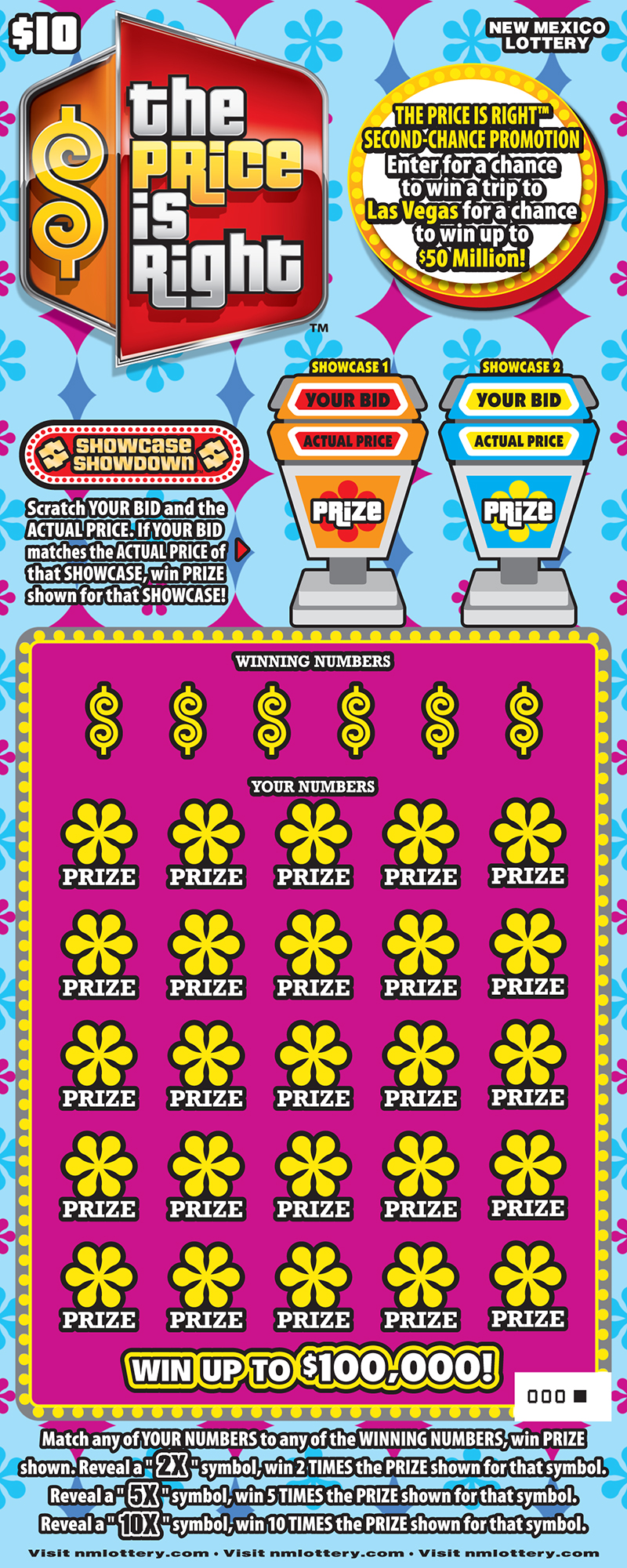 THE PRICE IS RIGHT Scratcher