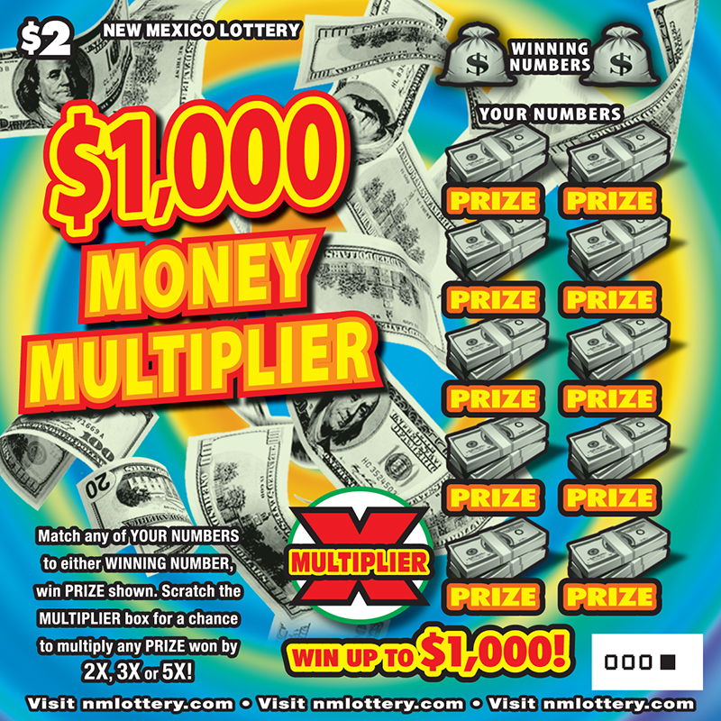 $1,000 Money Multiplier Scratcher