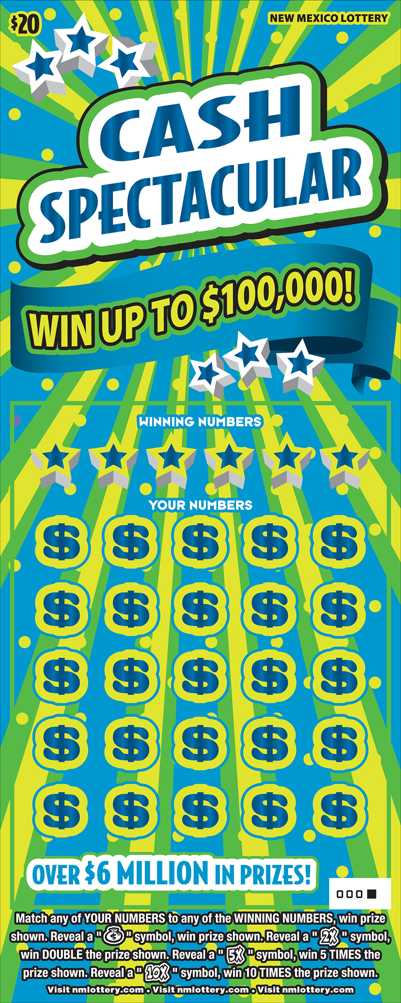 Cash Spectacular Scratcher