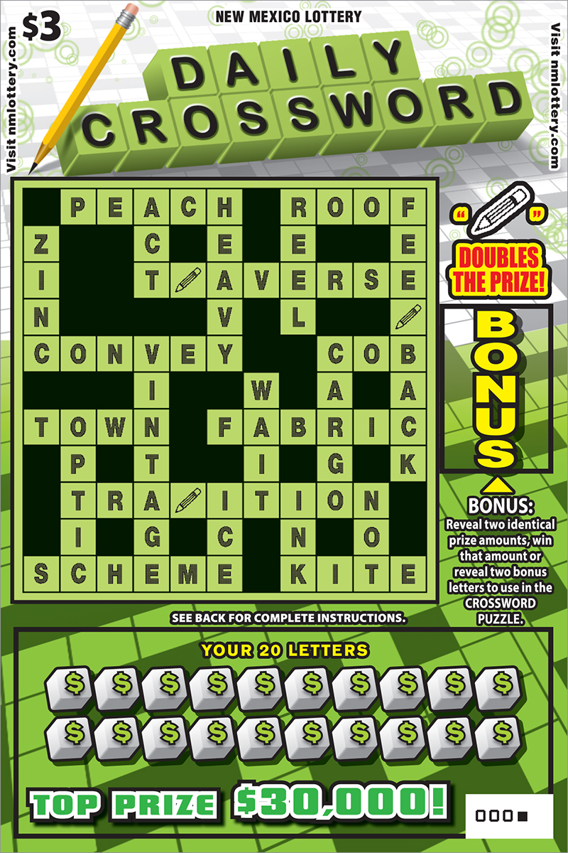 Daily Crossword Scratcher