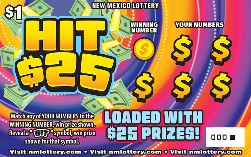 Hit $25 Scratcher