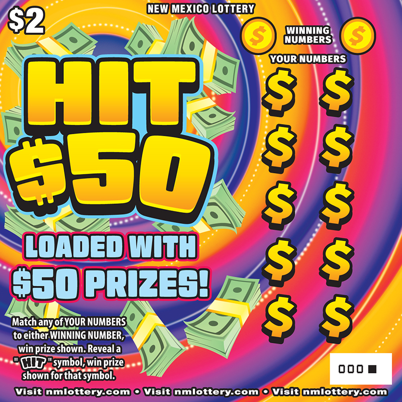 Hit $50 Scratcher