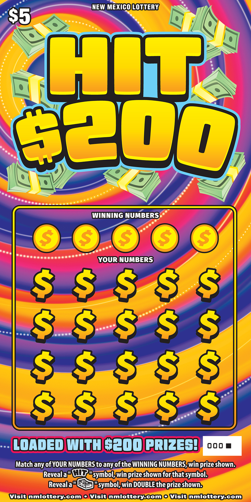 Hit $200 Scratcher